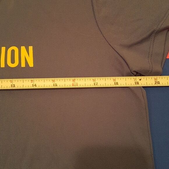 3/$20 Nike DRI FIT blue top sz large - Picture 7 of 8